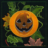 Halloween Boo Square - Jack o' Lantern