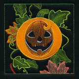 Halloween Boo Square - Jack o' Lantern