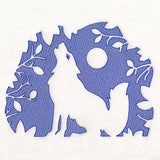 Howling Wolf (Embossed)