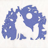 Howling Wolf (Embossed)