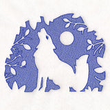 Howling Wolf (Embossed)