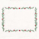 Christmas Quilt Labels - Delicate Holly & Berries