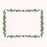 Christmas Quilt Labels - Delicate Holly & Berries