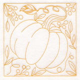 Autumn Details Quilting - Pumpkin (Double Run)
