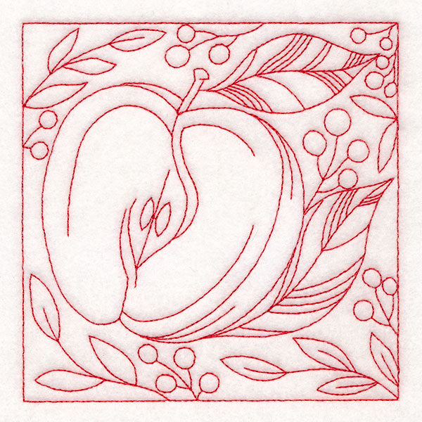 Autumn Details Quilting - Apple (Double Run)