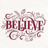 Christmas Filigree - Believe