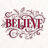 Christmas Filigree - Believe