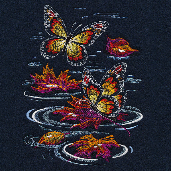 Fall on the Water Butterfly Feature