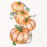 Tumbling Pumpkin Etching