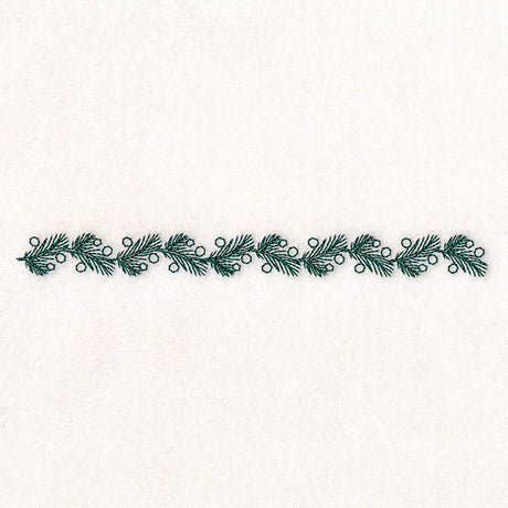 Delicate Christmas Border - Pine