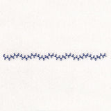 Delicate Christmas Border - Lights