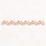 Delicate Christmas Border - Bells