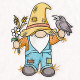 Autumn Scarecrow Gnome - Male