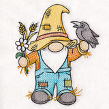 Autumn Scarecrow Gnome - Male
