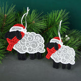 Ba La La Black Sheep Ornament (Lace)