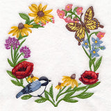 Notions of Spring Flower Wreath