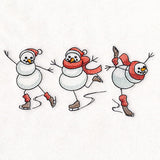 Christmas Magic Snowmen Skating