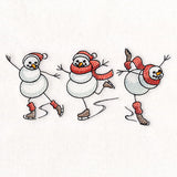 Christmas Magic Snowmen Skating