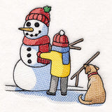 Build a Snowman at Christmas