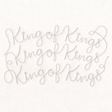 Holy Christmas Phrases - King of Kings (Edge-to-Edge Quilting)