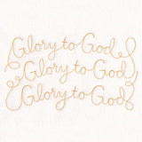 Holy Christmas Phrases - Glory to God (Edge-to-Edge Quilting)