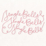 Christmas Sayings - Jingle Bells (Edge-to-Edge Quilting)