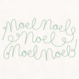 Christmas Sayings - Noel (Edge-to-Edge Quilting)