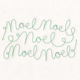 Christmas Sayings - Noel (Edge-to-Edge Quilting)