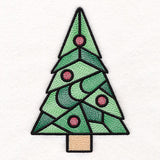 Stained Glass Christmas Accents - Tree