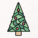 Stained Glass Christmas Accents - Tree