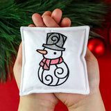 Stained Glass Christmas Accents - Snowman