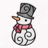 Stained Glass Christmas Accents - Snowman