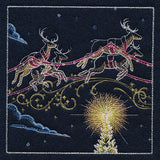 Magical Christmas Evening Scene Panel 2