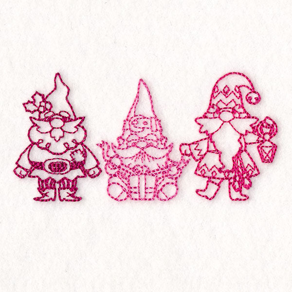 Storybook Christmas Characters -  Gnomes
