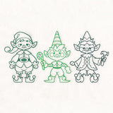Storybook Christmas Characters -  Elves
