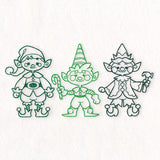 Storybook Christmas Characters -  Elves
