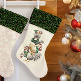 Christmas Chicken Stack Etching