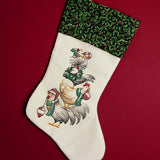 Christmas Chicken Stack Etching