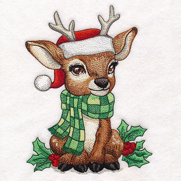Sweet Cozy Christmas Reindeer
