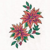 Color Theory Poinsettia Spray