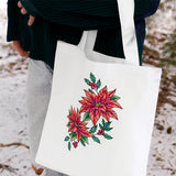 Color Theory Poinsettia Spray