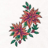 Color Theory Poinsettia Spray