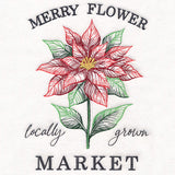 Merry Flower Market Sign