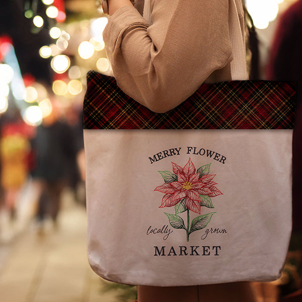 Merry Flower Market Sign