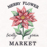 Merry Flower Market Sign