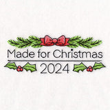 Made for Christmas 2024 Label