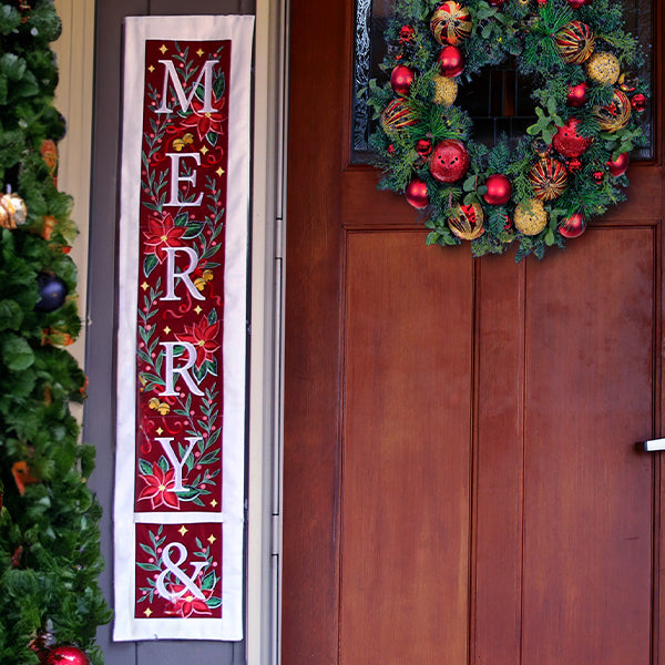 Christmas Merry & Bright Ampersand