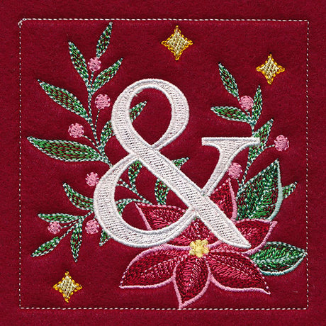 Christmas Merry & Bright Ampersand