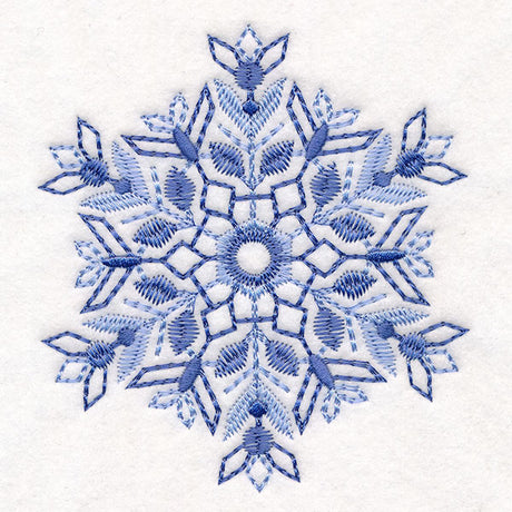 Textured & Delicate Snowflake 2