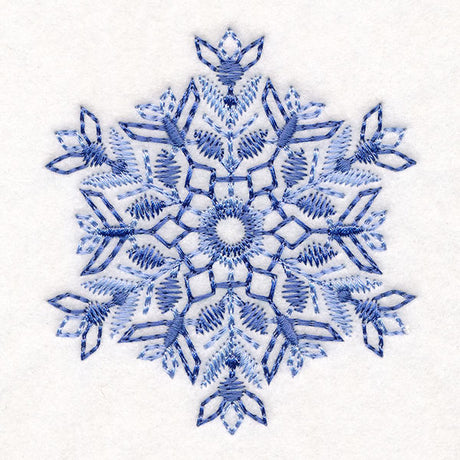 Textured & Delicate Snowflake 2